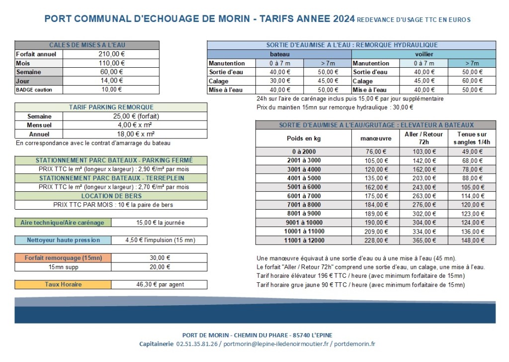 TARIFS PORT 2024 V3 - page 2