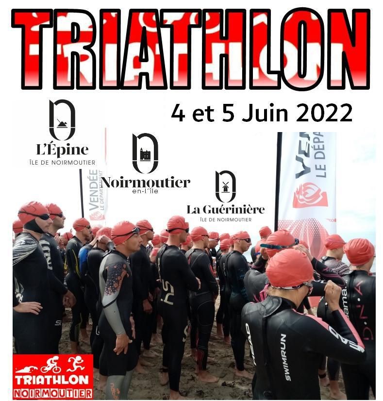 Affiche triathlon 2022